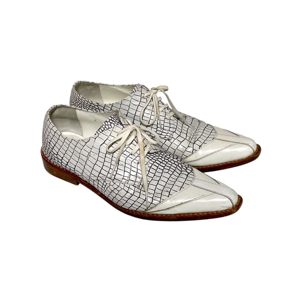 준야 와타나베 크로커다일 패턴 슈즈