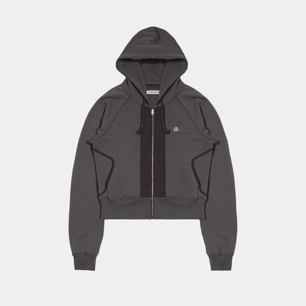 코이세이오 퍼커링 후드집업 차콜