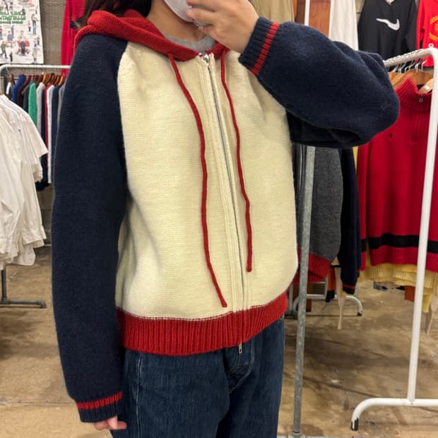 니트 후드 집업(kold_8316)