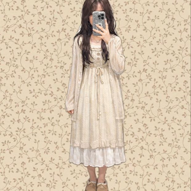 모리걸 상의 세트