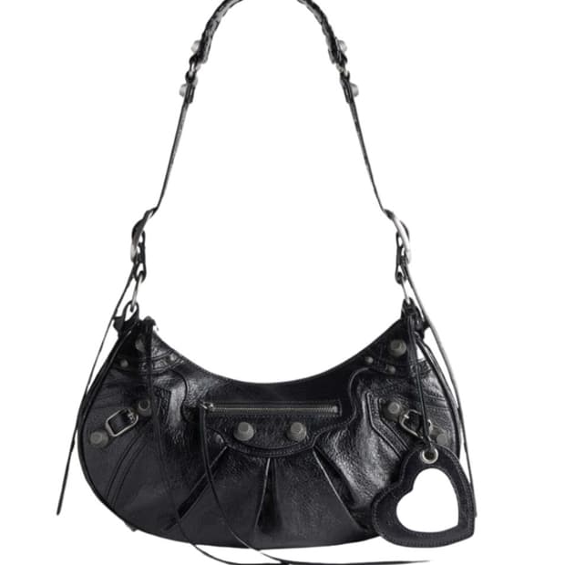 발렌시아가 르카골 숄더백 블랙 xs