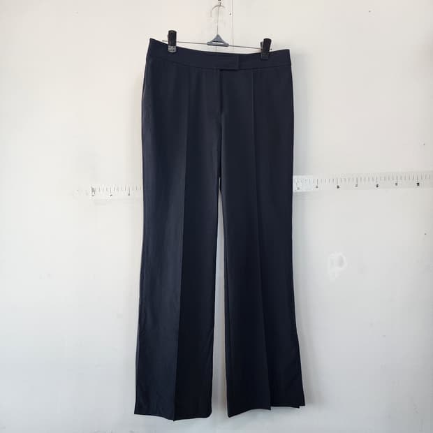 오브제 검정 부츠컷 슬랙스