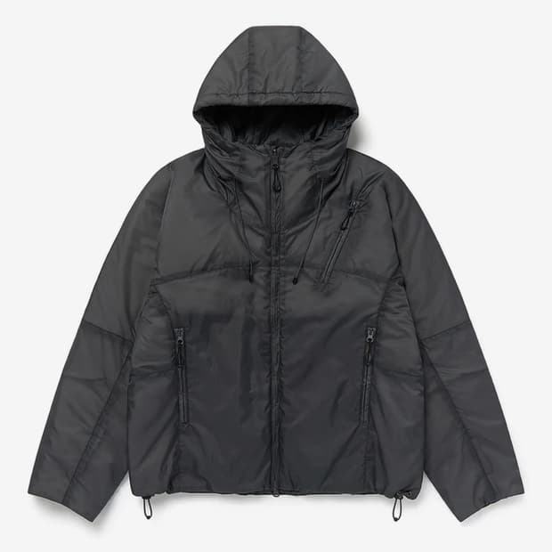 리버시블 신슐레이트 패디드 점퍼 (챠콜)