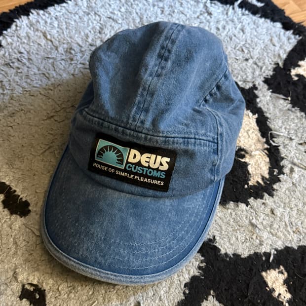 🔥데우스 레져 5 패널 캡 블루🔥
