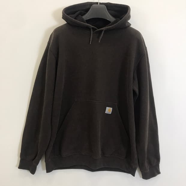 칼하트 K121 다크브라운 후드티셔츠 [해외M]