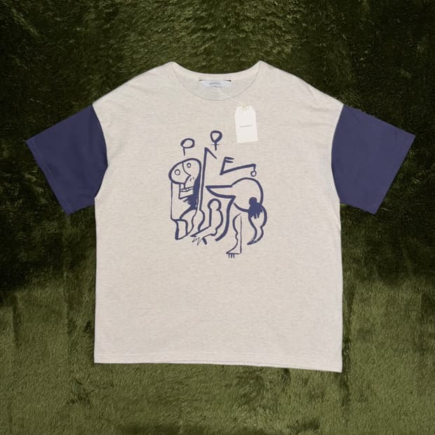 [XL] 사스콰치패브릭스 24SS 프린팅 반팔 티셔츠