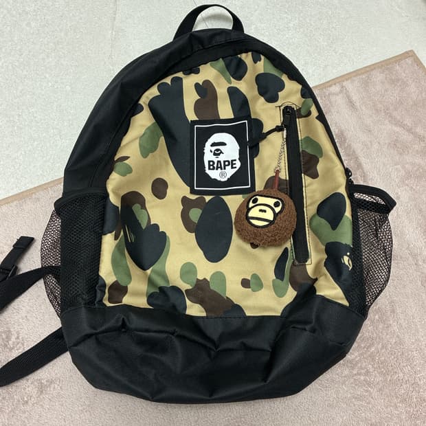 베이프 가방 백팩 마일로 키링