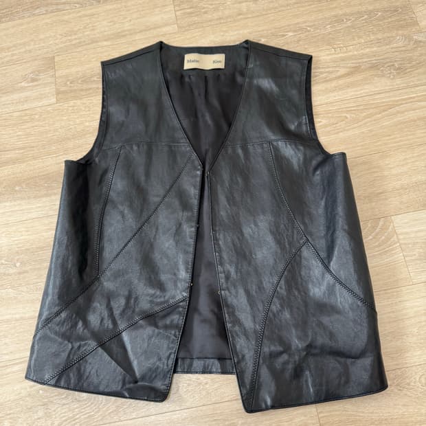 마뗑킴 레더 베스트