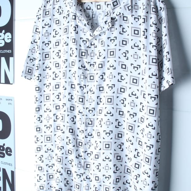 (XL-2XL) 브랜드빈티지 반팔 카라 티셔츠 USA 셔츠-H36296