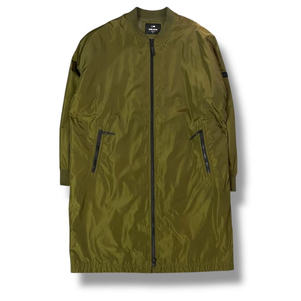 아이더 카키 경량 롱패딩 L