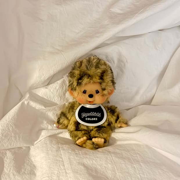 몬치치 컬러즈 호피 키링