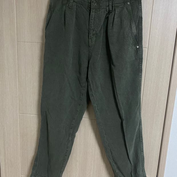 보스 코듀로이 팬츠 그린 36
