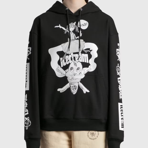 Icecream x Jun Inagawa 아이스크림 x 준 아니가와 후드