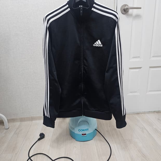 (95)M ☆초대장급☆ 아디다스 에센셜 3st [검흰] 트랙탑져지