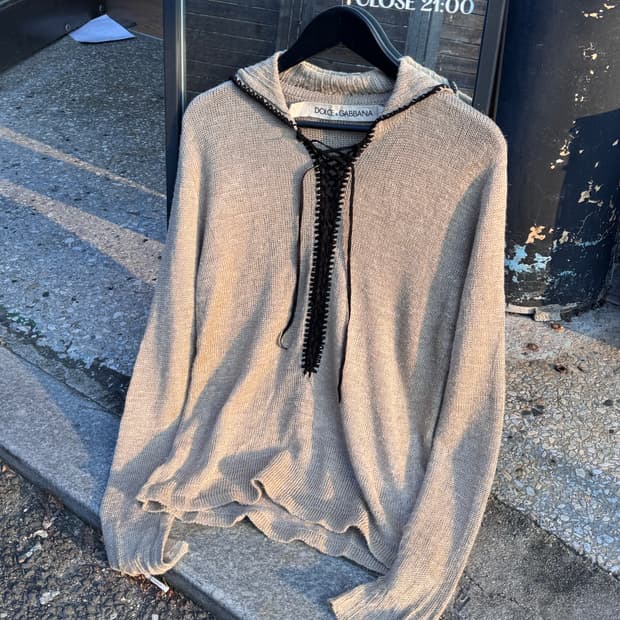 돌체앤가바나 아카이브 풀오버 니트 