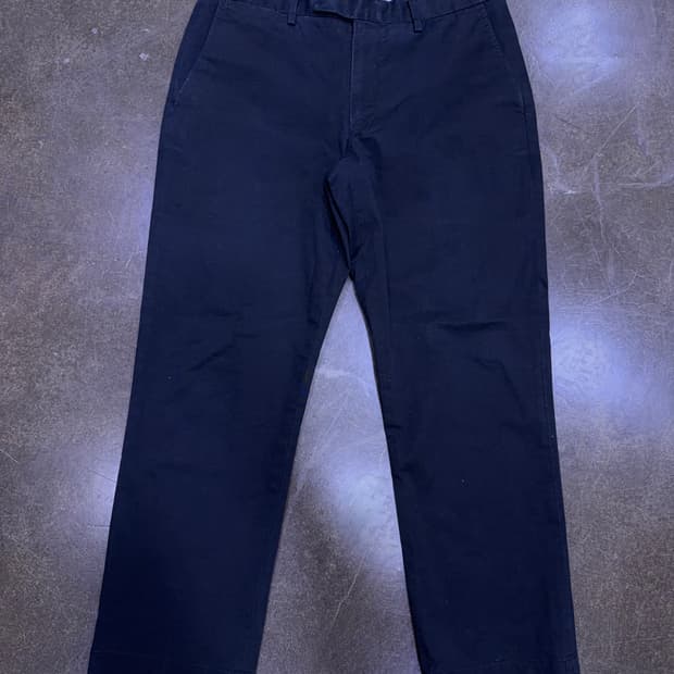 폴로 랄프로렌 스트레치 스트레이트핏 치노팬츠 블랙 32