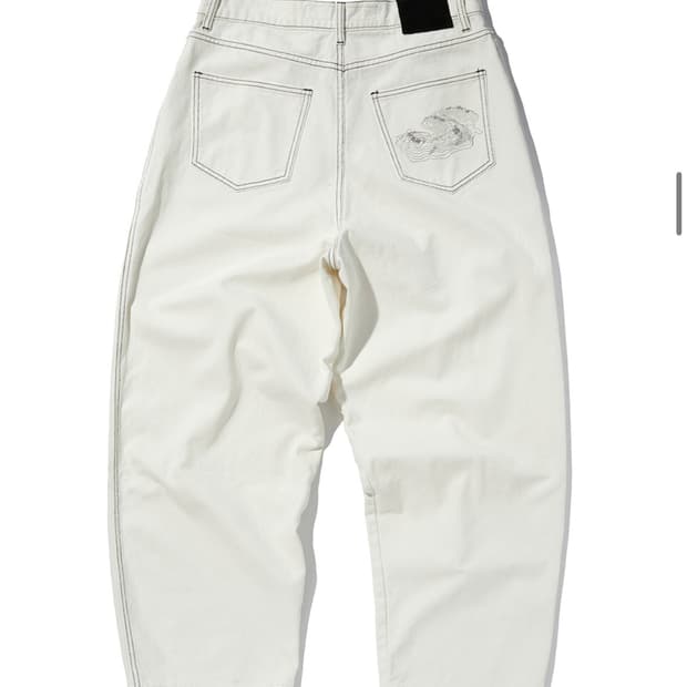 스웨이드 팬츠 m 새상품