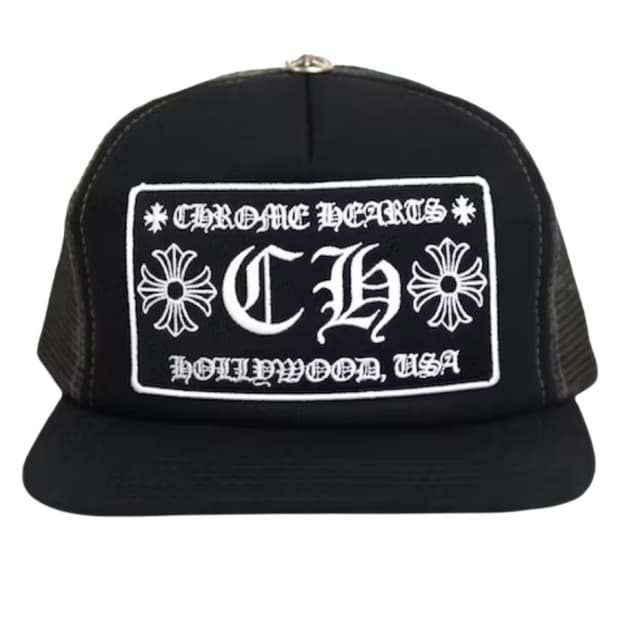 크롬하츠 CH 할리우드 트러커햇 블랙 카모