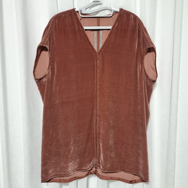 릭오웬스 벨벳 숏슬리브 티 OwenScorp (표기 IT40/US4)