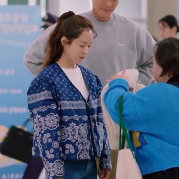 보카바카 페이즐리 자켓 (한지민 착용)