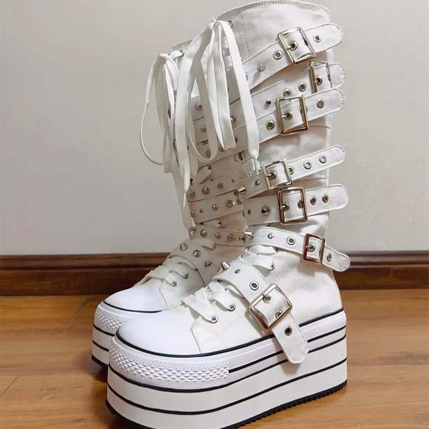 에스파 지젤 통굽 컨버스 37사이즈