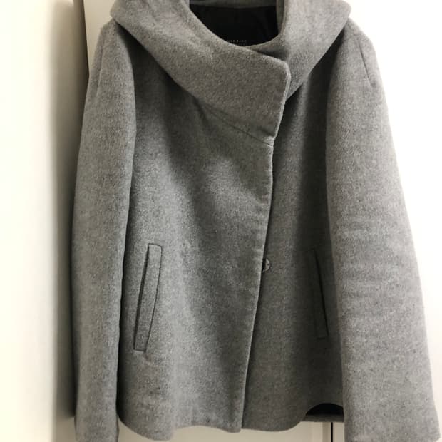 자라 케이프 반코트