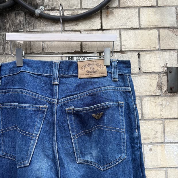 알마니 진스 데님팬츠