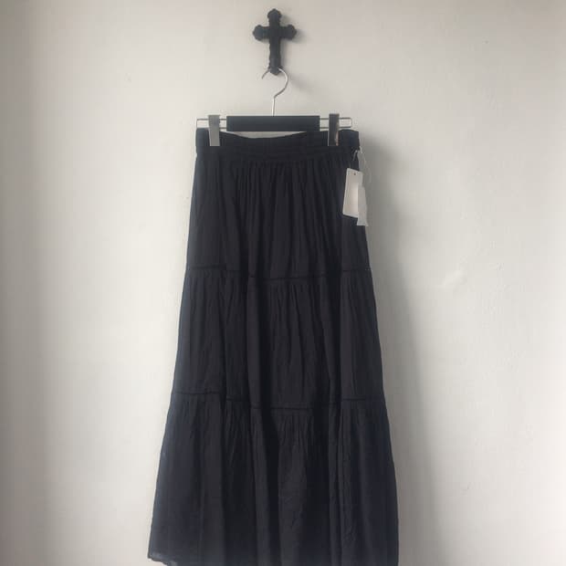 Layer long skirt