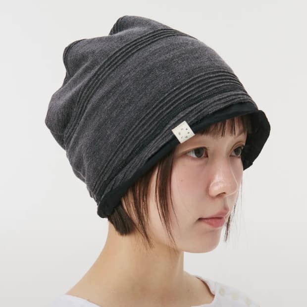 오헤시오 리버시블 비니 차콜