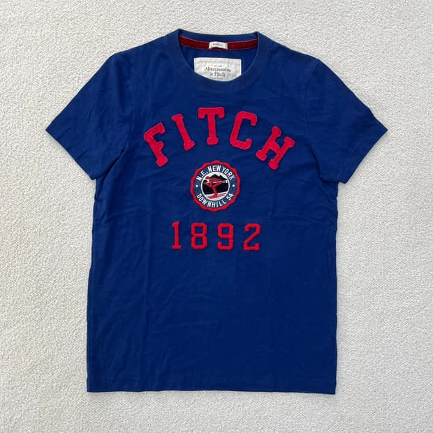 S 아베크롬비 빅로고 반팔 티셔츠 0311M