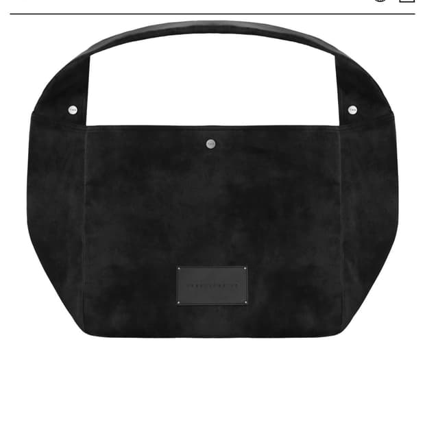 트리밍버드 스웨이드 매트 레더 와이드 빅백 팔아요