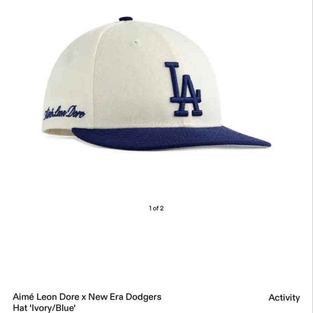 에임레온도르 뉴에라 Aime Leon Dore New Era LA다저스