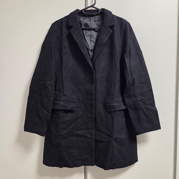 Lacoste 라코스테 일본판 여성 울 코트 M