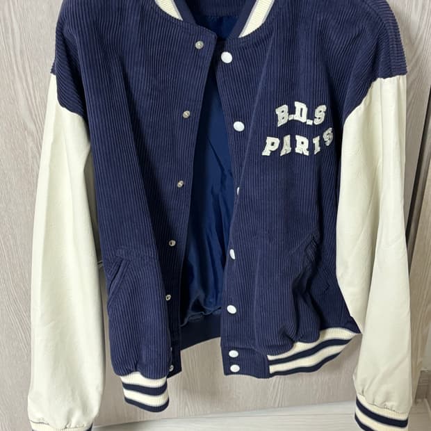 벌스데이수트 코듀로이 바시티 네이비 m