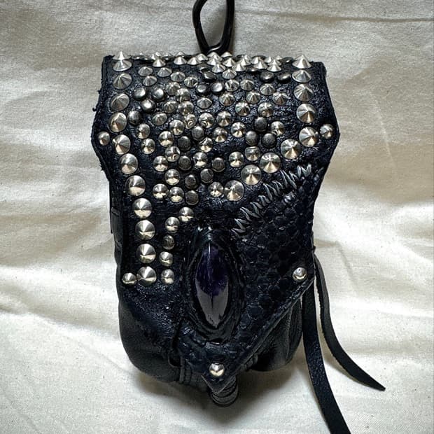 KMRii Studded Cigarette Belt Pouch 파우치