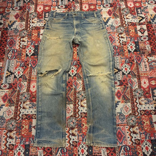 USA Vintage Levi's 505 Orange Tab 34x32
