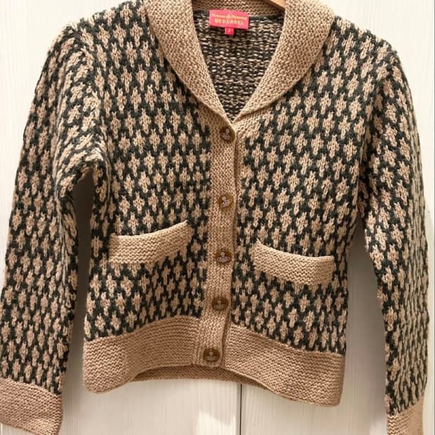 비비안웨스트우드 레드라벨 가디건