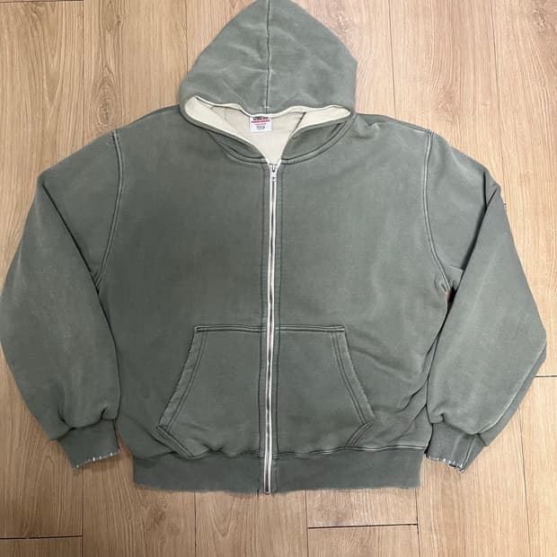 소버샵 sober shop 굿즈 써멀 후드 집업