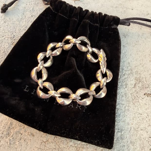 LION HEART 실버 950 브레이슬릿 