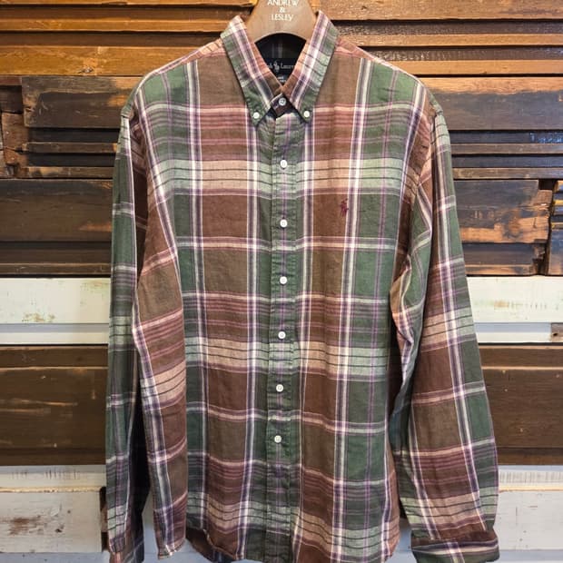 00'S 폴로랄프로렌 린넨셔츠