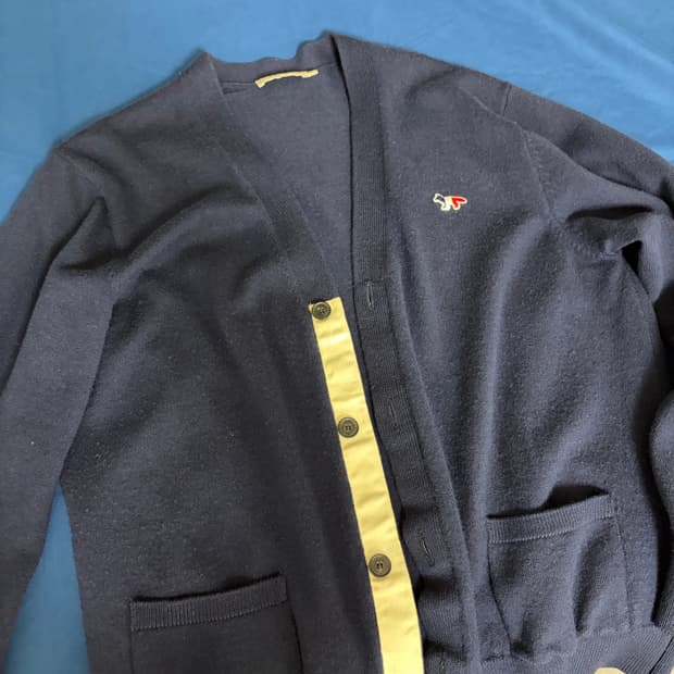 메종키츠네 가디건 팝니나