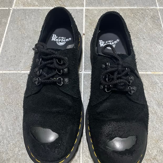 닥터마틴 스웨이드 스틸토 260