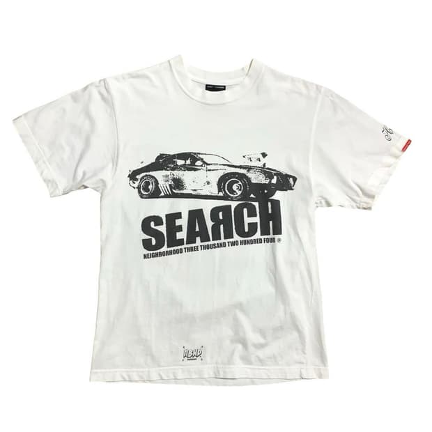 04AW 네이버후드 SEARCH 센츄리온 카 그래픽 반팔티