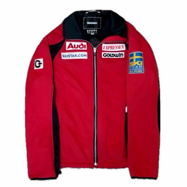 골드윈 스포티 바람막이 스트링 집업