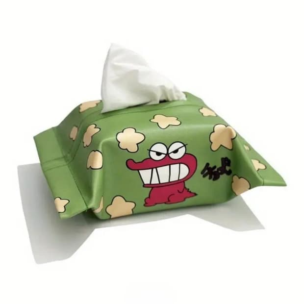 짱구 초코비 티슈케이스