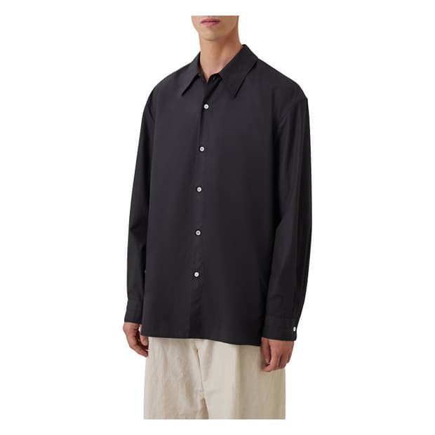 르메르 23ss 트위스트 셔츠 블랙