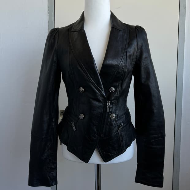 Napoleon Style Leather-Jacket