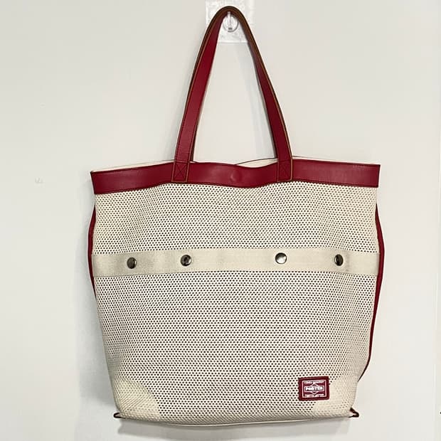 요시다 포터 토트백 레드