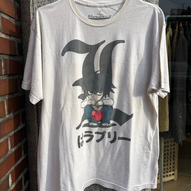 데스노트 L 티셔츠