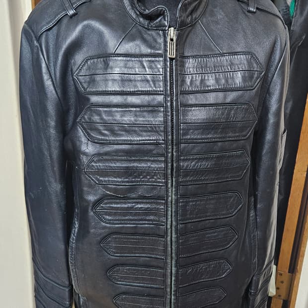 제너럴 아이디어 가죽자켓 90~95
